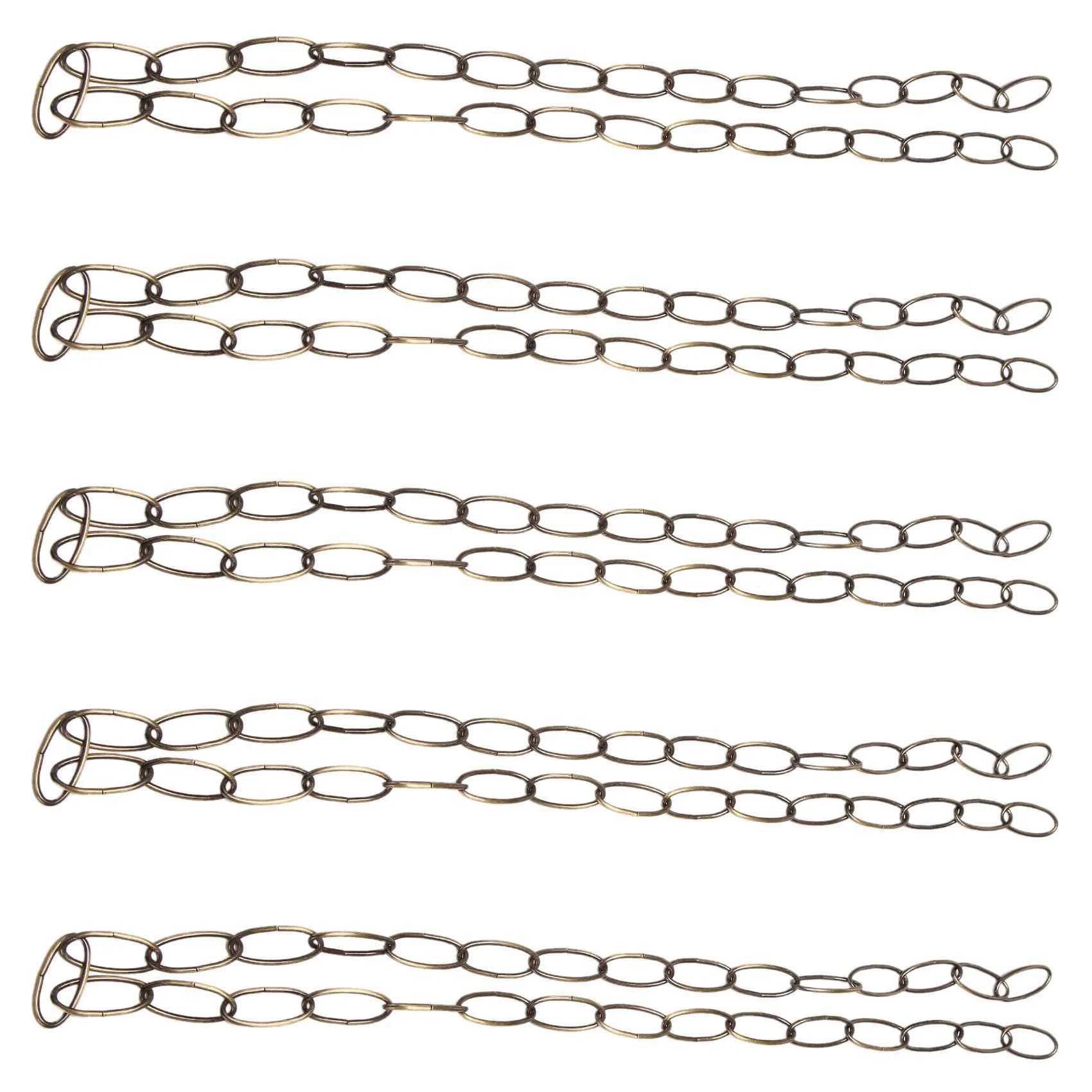 ABJN-5X 1M Heavy Duty Chain For Vintage Chandelier Hanging Lamp,Green Bronze