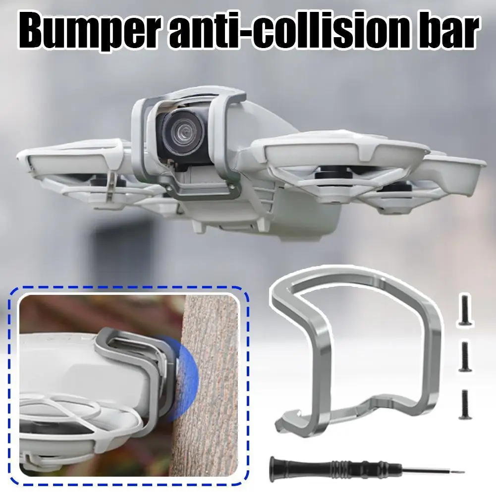 Anti-collision Lens Bumper For DJI Neo Camera Guard Protective Cover Aluminum Protective Bar Bracket Accessories Silver