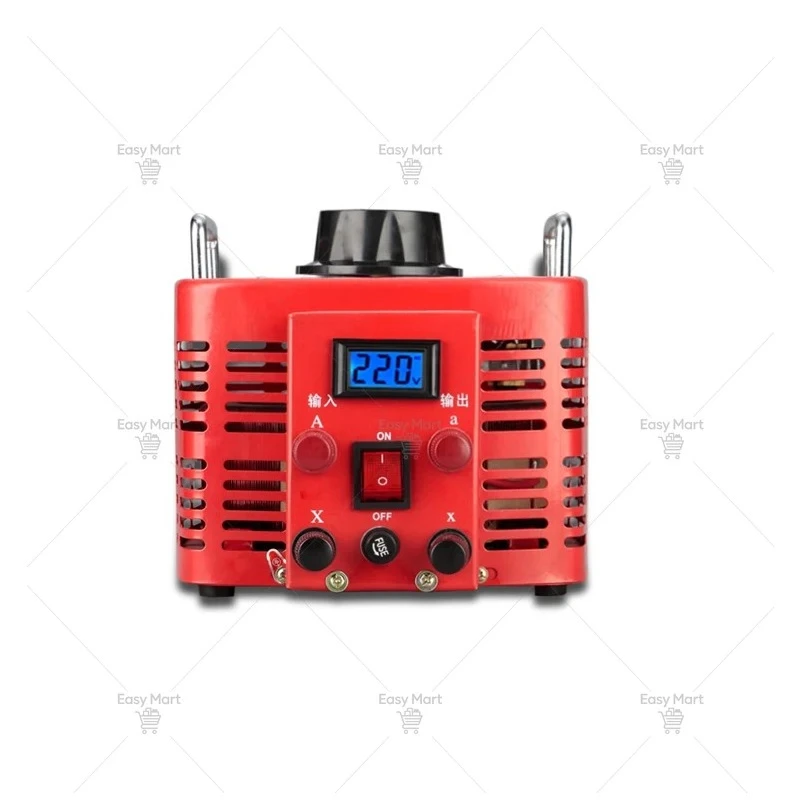 220V Variac Variable Transformer Voltage Regulator Single-phase Adjustable 0-300V AC Regulating Power Supply