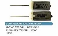 

12V DC MOTOR shaft OLC 2 × 1021511 MM rotation CW