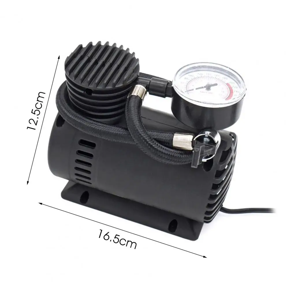 40%HOTElectric Compressor Low Noise Fast Inflating Compact Portable 300 PSI Electric Tire Inflator Pump for Car