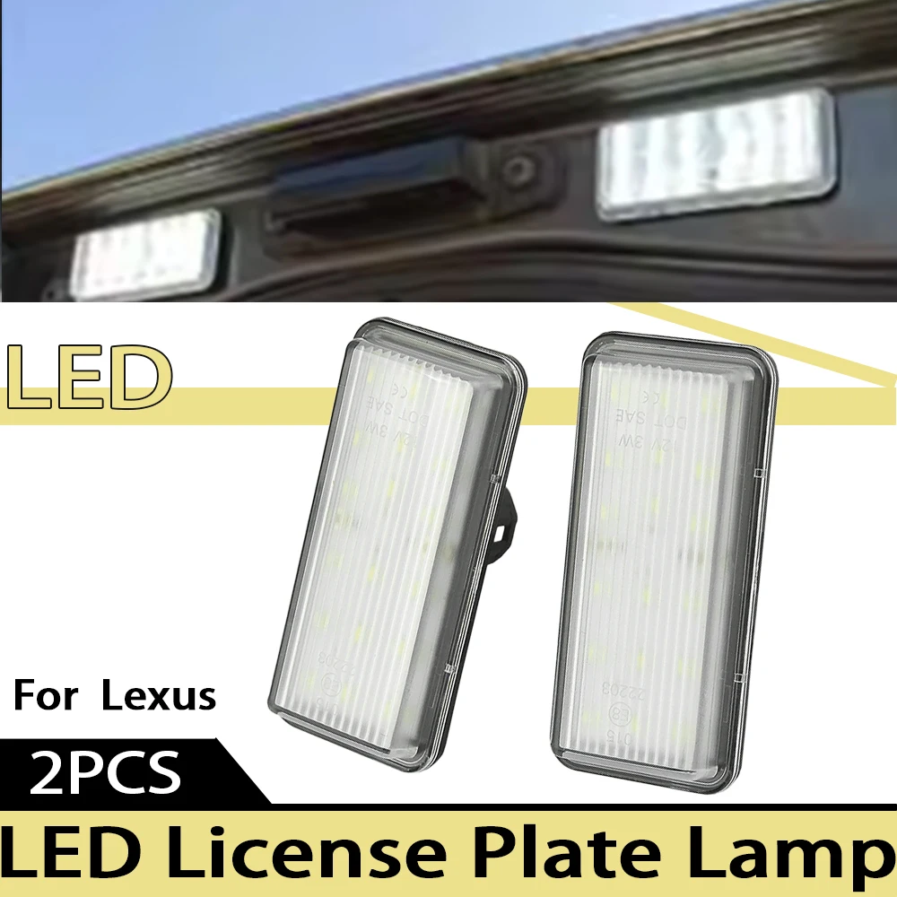 

Новый автомобильный светодиодный светильник номерного знака Canbus 02-09 для Lexus GX470 (UZJ120) Светодиодный светильник номерного знака