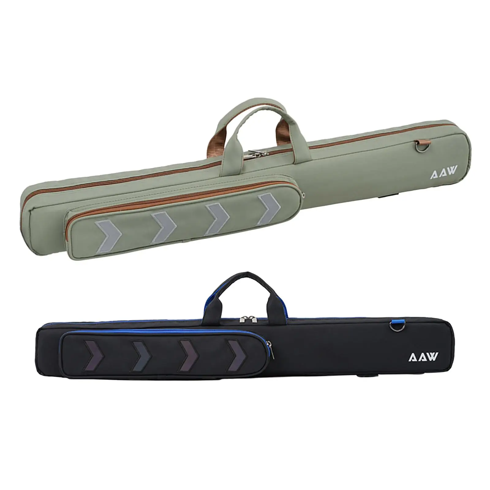

Pool Stick Cue Case Waterproof with Accessories Pocket for 1/2 Jointed Stick Carrier Dustproof Portable Handle Storage Pouch