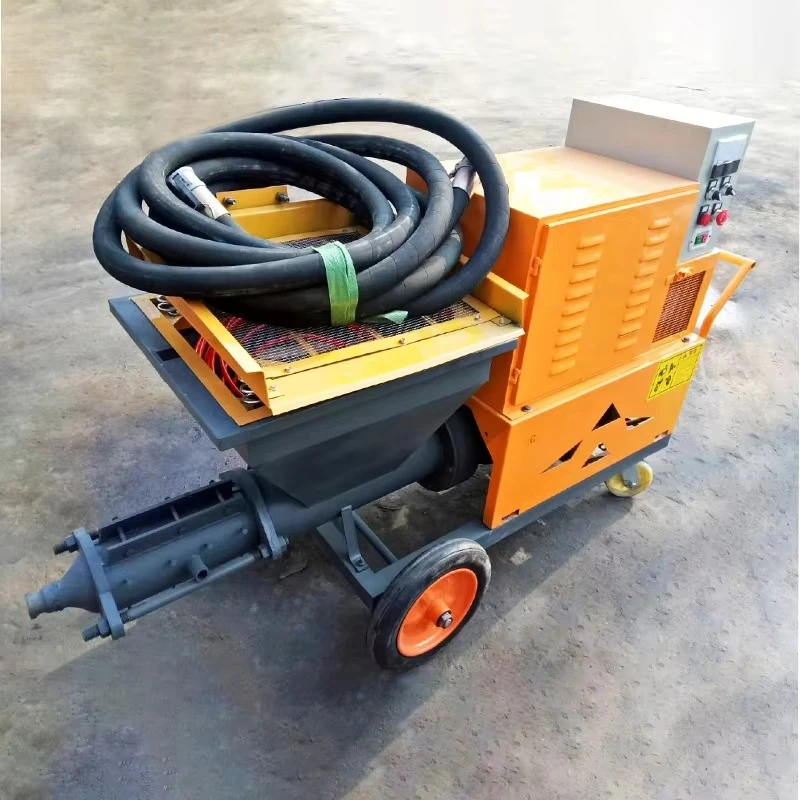 

Automatic Sand Mortar Spraying Pump Machine Wall Cement Plaster Machine Mortar Spray Machines Shotcrete Equipment