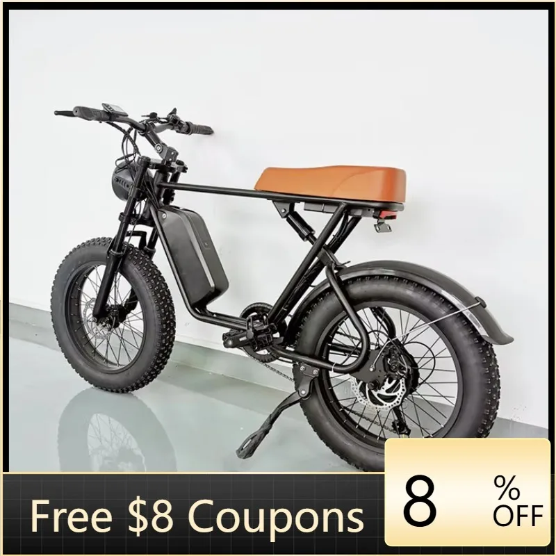 

STLF DZ WJW Advanced Factory Wholesale C91 1000W Motor Electric Bike off Road 20inch Fat Tire ELECTRIC BICYCLES Mountain Bicycle