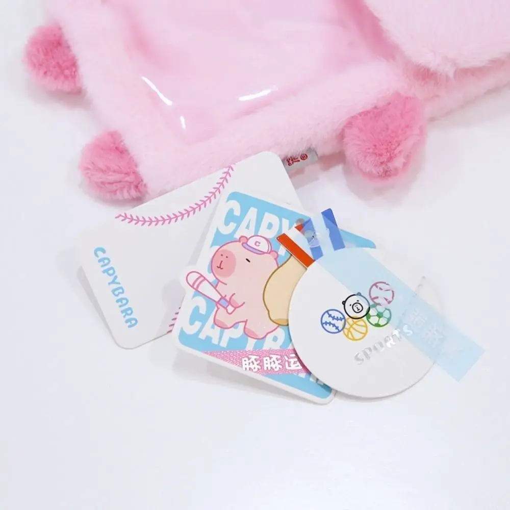 Cartoon Capybara Crossbody Bag Kapybara Doll Bag Plush Shoulder Bag Kids Toy Birthday Gift