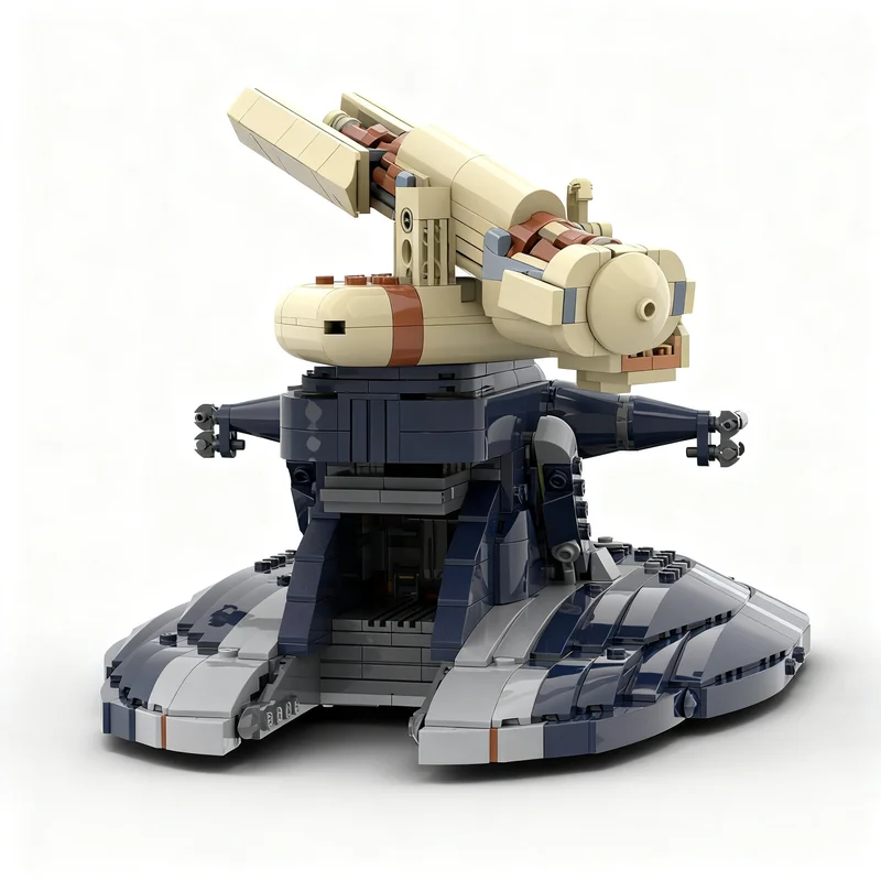 1088pcs MOC Star Battle CIS DDT Defoliator Deployment Tank Model Building Blocks Construction Birthday DIY Display Idea Assemble