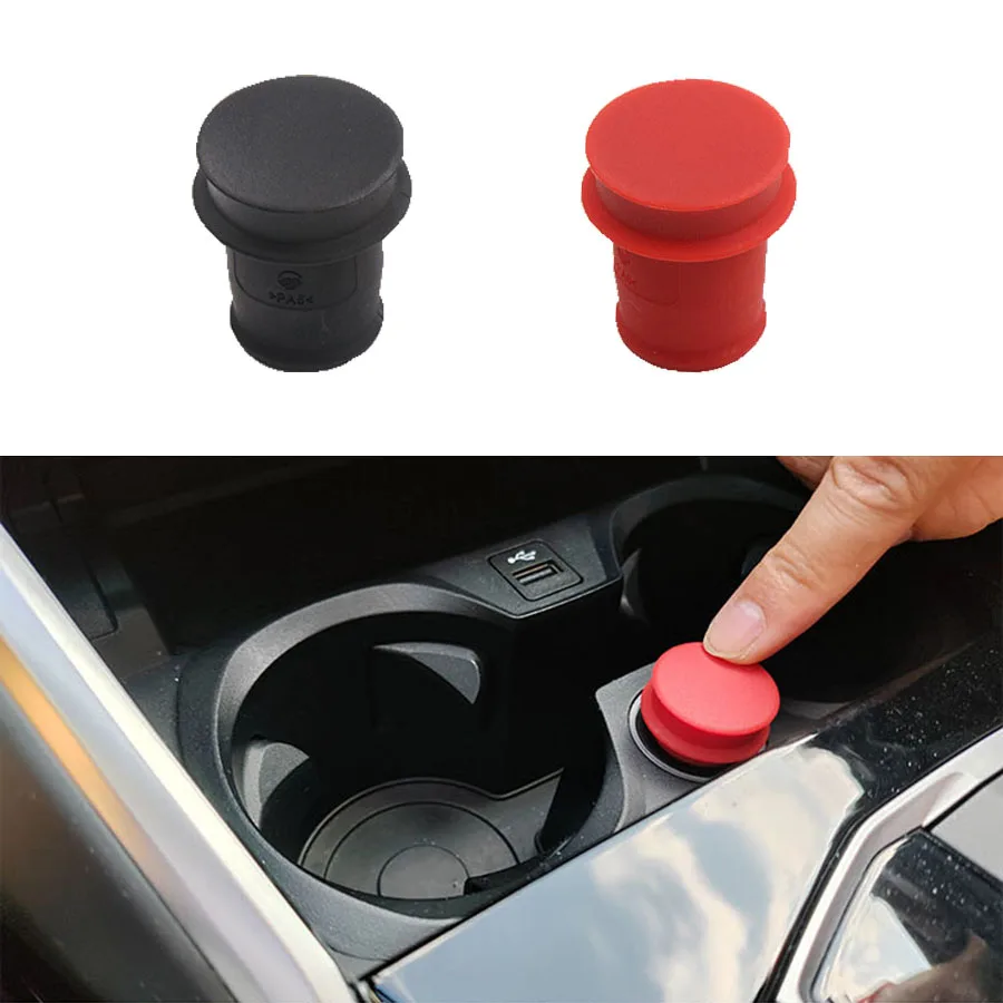 Car Cigarette Lighter Cap Waterproof Anti Dust Plug Cover ABS Cigarette Lighter Case For BMW E F Chassis Red Black 51168222183