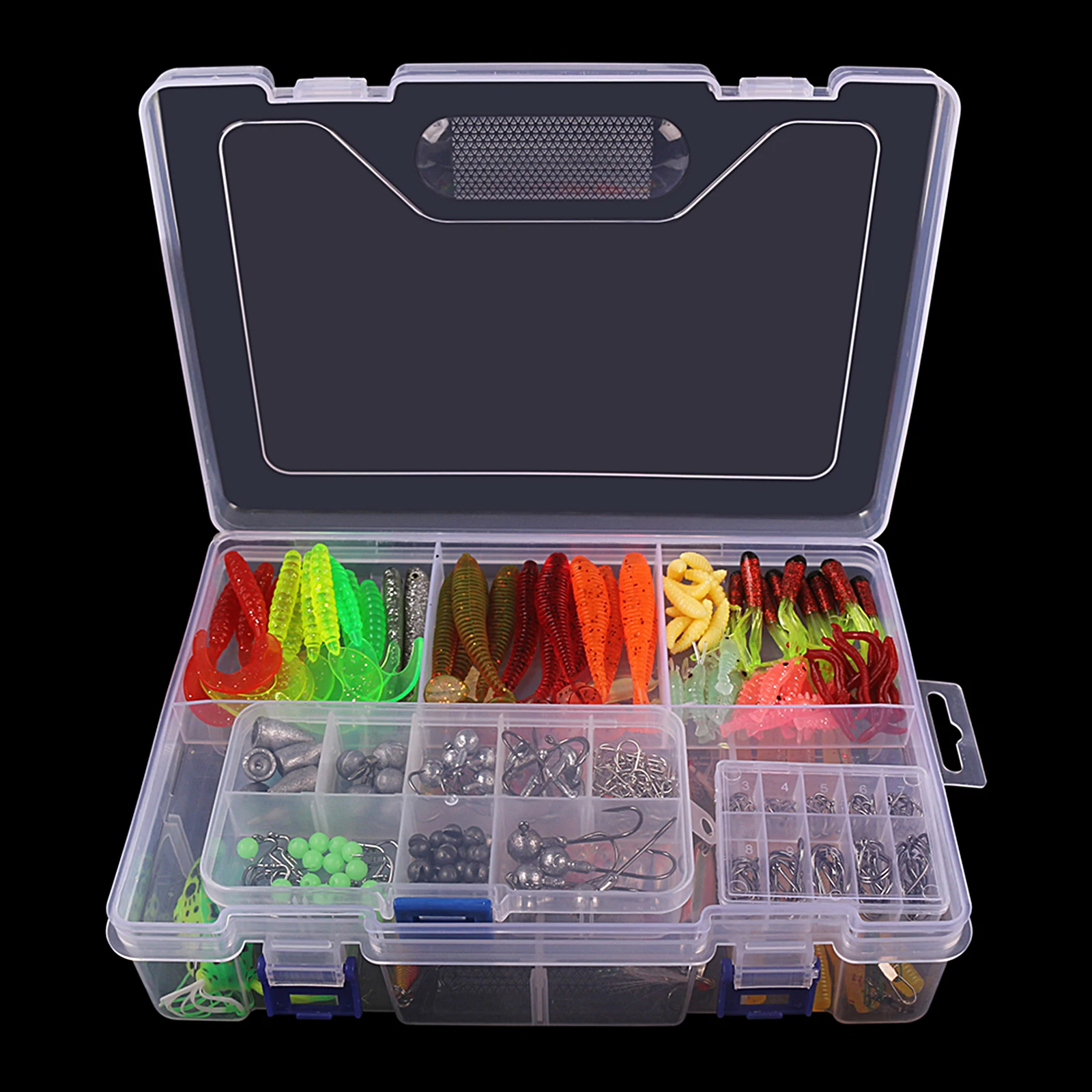 

Fishing Lures for Freshwater 327PCS Fishing Bait Kit Set Fishing Tackle Box with Fishing Gear and Equipment Crankbait