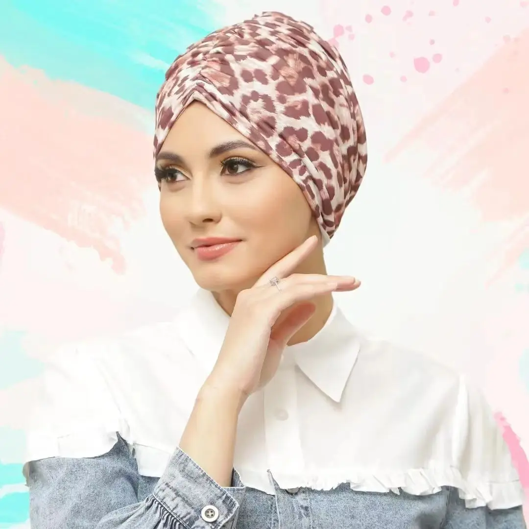 Muslim Instant Turban Abaya Hijab Undercap Abayas Hijabs Cap For Woman Jersey Islamic Dress Women Turbans Crinkle Head Wrap Scar