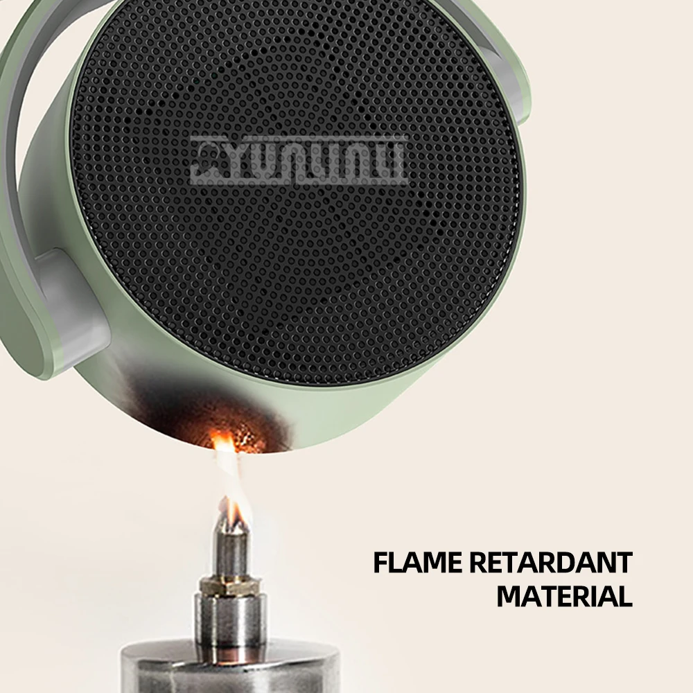 1800W Electric Heater Household Portable Warm Air Blower Heater Cooling and Heating Dual-use Shaking Head