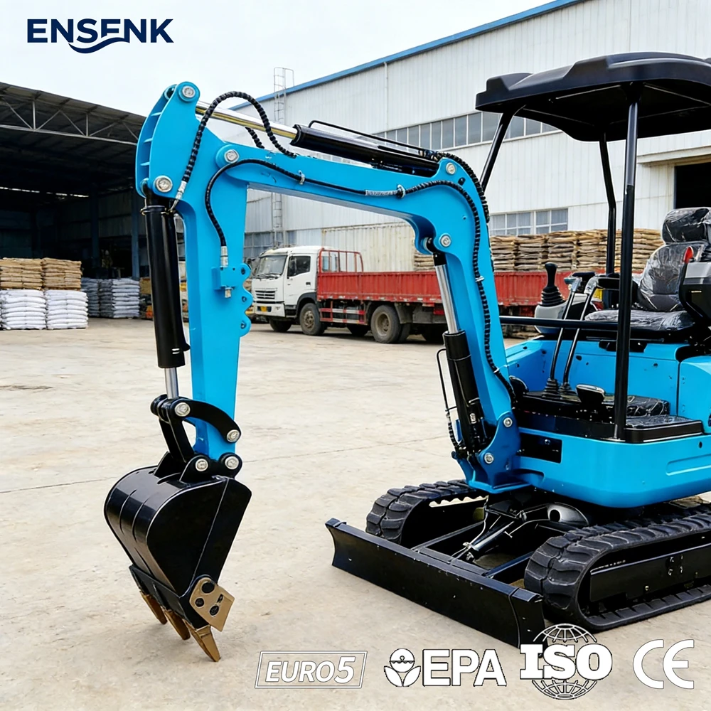 

Mini Excavator 1.0Ton 1.5Ton Construction 1.8Ton 2.0Ton Yanmar Engine Diesel EPA Euro 5 CE Agricultural Excavator Tools