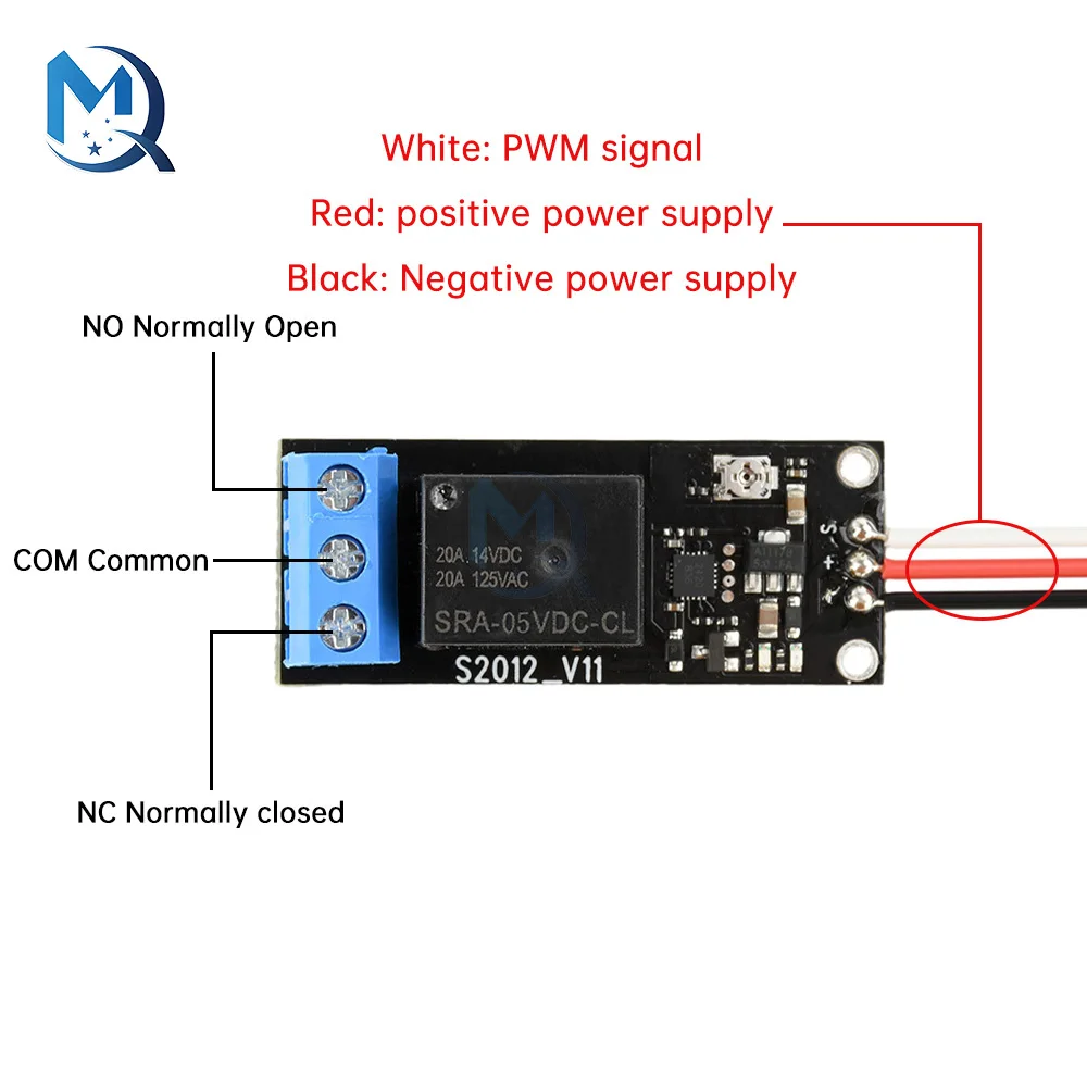 Model Airplane Car Model Boat Model Remote Control PWM Electronic Switch Relay 5-18V Aerial Light Control Can Be Set Delay Time