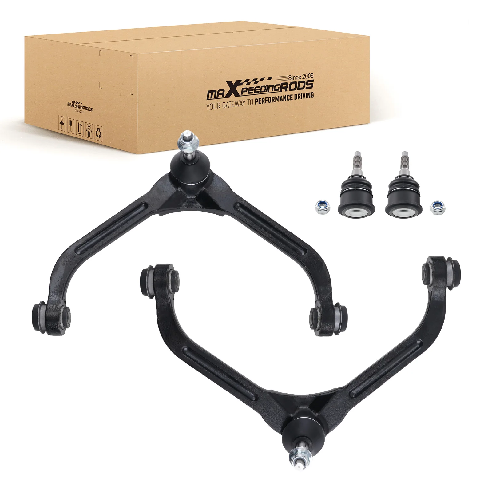 

maXpeedingrods Front Upper Control Arms Lower Ball Joints for Jeep Liberty 02-04