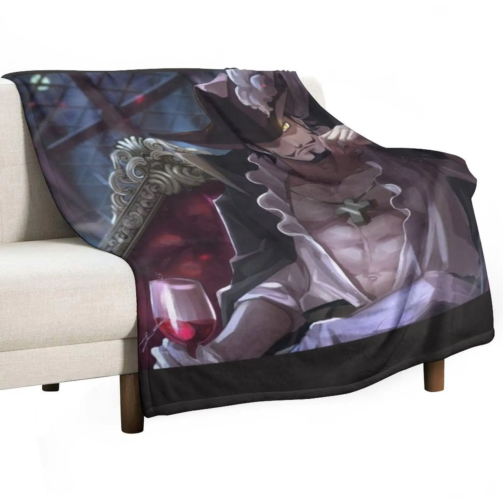 

Wine with Mihawk, Anime, cool anime shirts, anime cool guy,anime cold guy ,lonewolf Throw Blanket fluffy For Sofa Thin Blankets