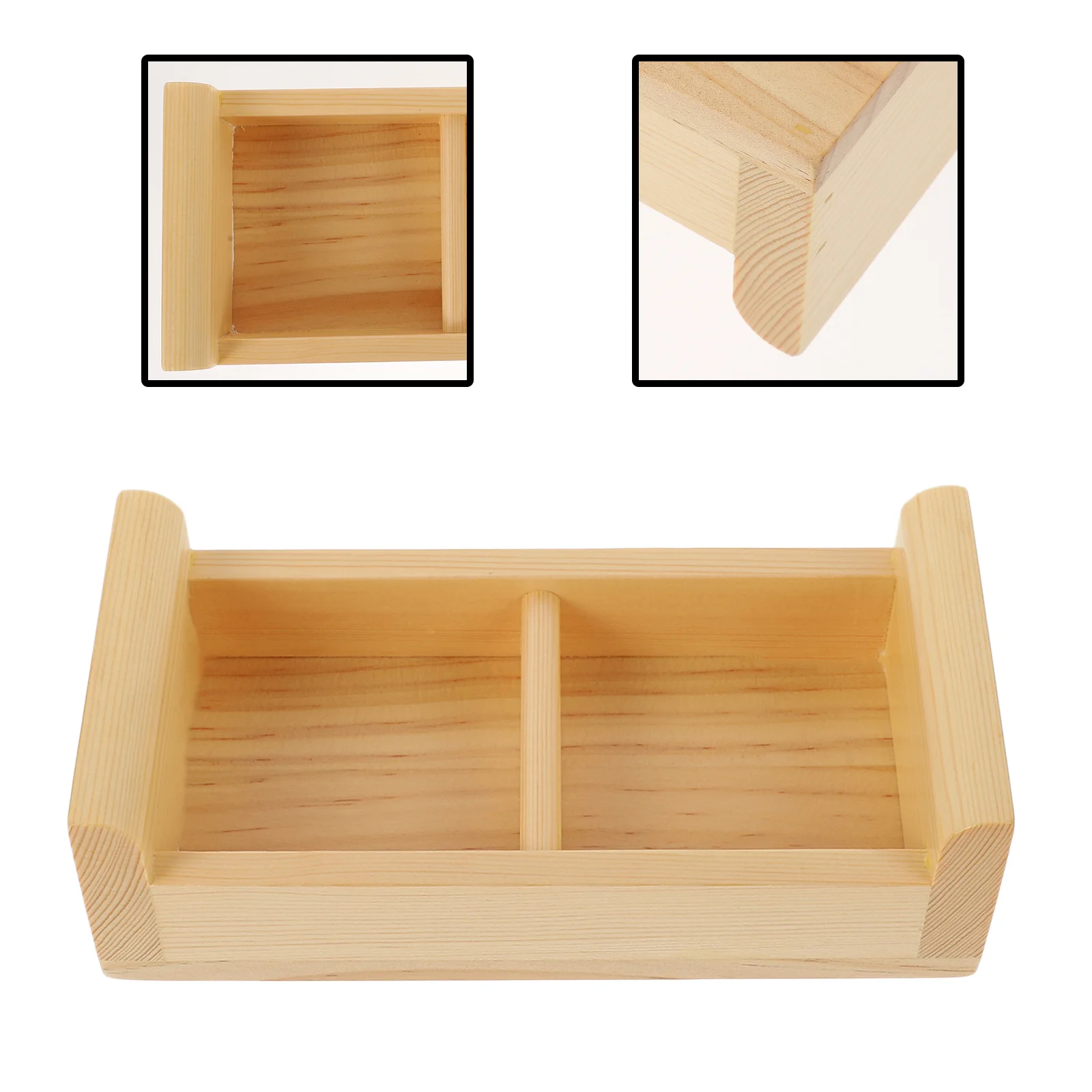 

1 шт. деревянная разделительная тарелка для суши в японском стиле, сервировочная тарелка для еды для дома, ресторана, вечеринки, общественного питания, деревянная тарелка для суши