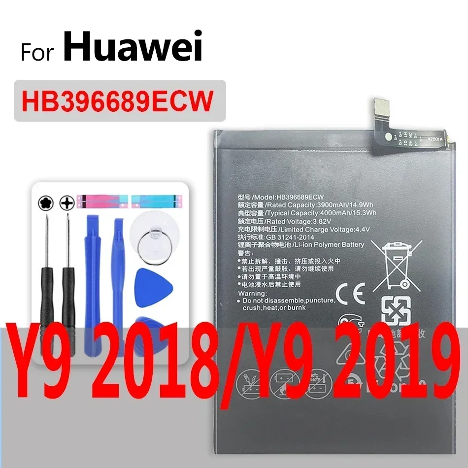 HB405979ECW Battery For Huawei Y5 Y6 II Y7 Y9 (Lite Prime Pro 2017 2018 2019)/DRA-L01 L02 L21 L22 L23 DRA LX1 LX2 LX3 LX5