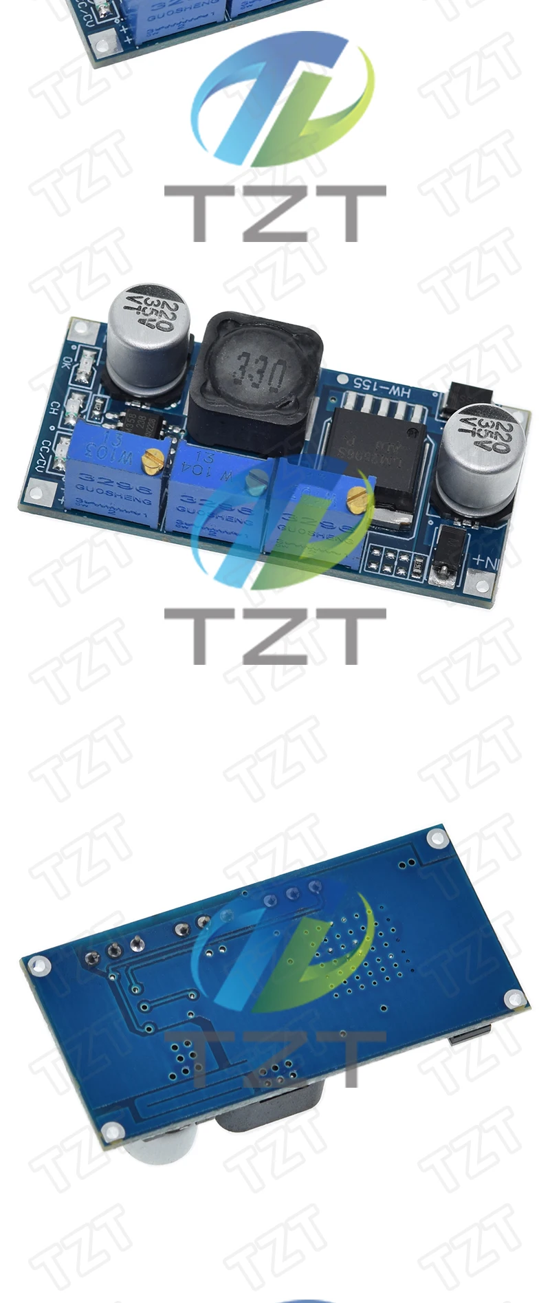 LM2596 DC-DC Step-Down CC CV Stromversorgungsmodul LED-Treiber Batterieladegerät Einstellbar LM2596S Konstantstrom Konstantspannung gut – Detail 5