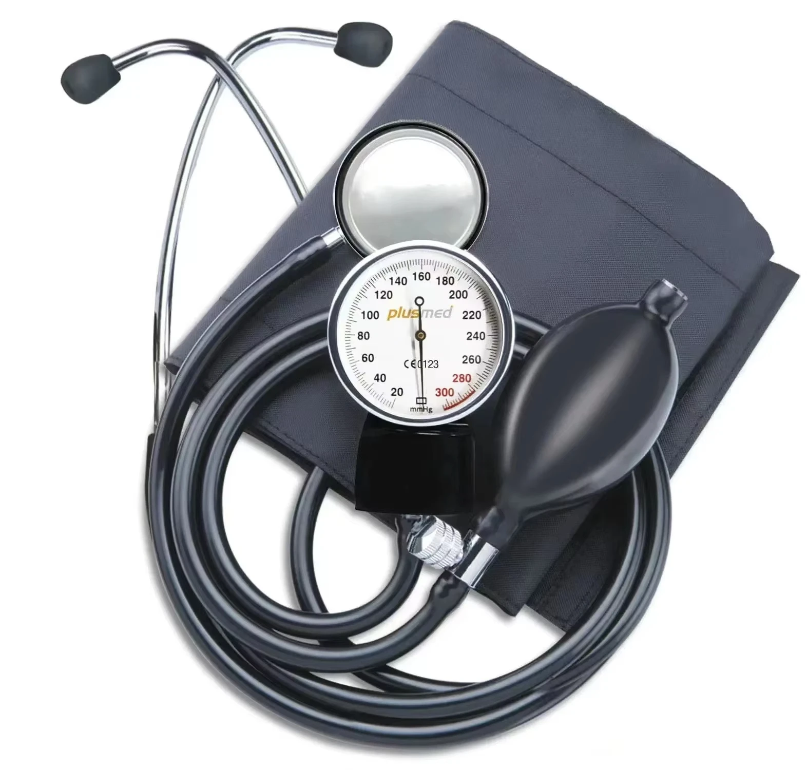 ABX Manual Blood Pressure Monitor Diastolic Sphygmomanometer Double-sided Medical Doctor Stethoscope Sphygmomanometer Cuff Home