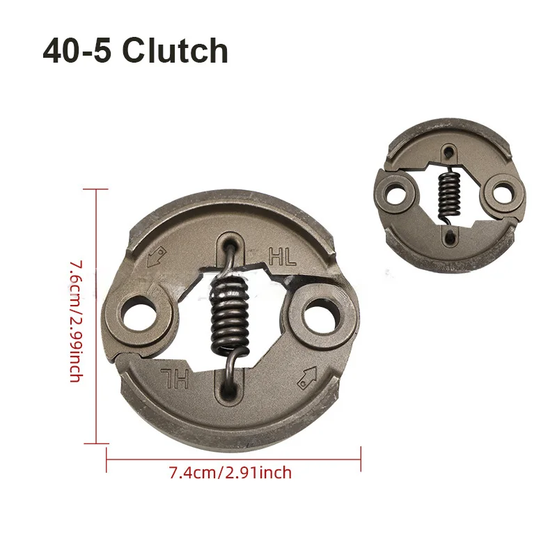Clutch Drum Kit for 2 Stroke 4 Stroke Grass Trimmer Chainsaw Water Pump Engine Replacement Garden Power Tools Parts