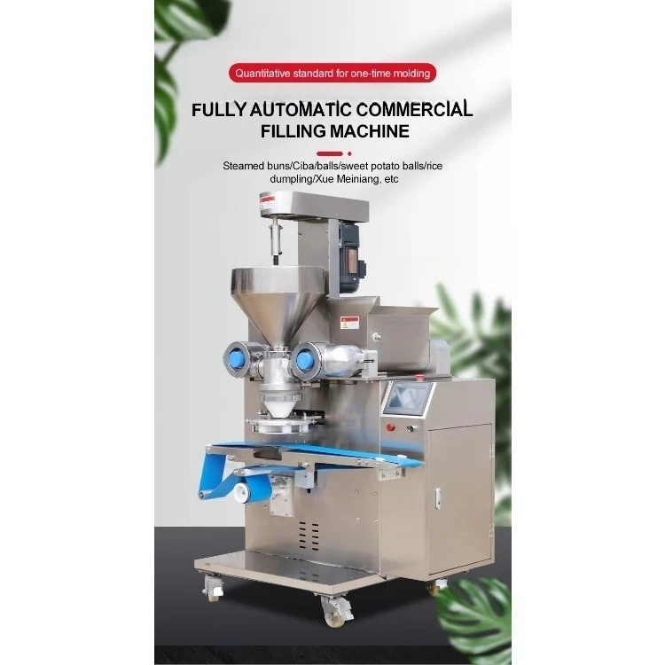 Factory Direct Sale Small Kibbeh Food Encrusting Machine Commercial Mooncake Making Machine for Small Businesses