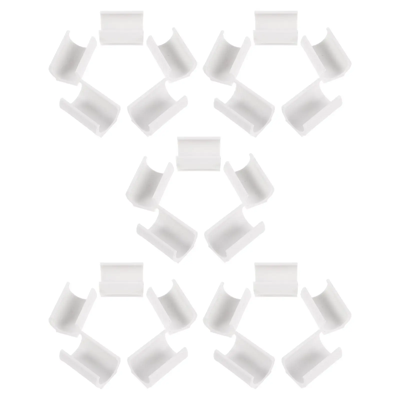 25Pcs Bounce Equipment Foot Covers Thick Plastic Chair Leg Caps Floor Protectors Furniture Non Slip Chair Foot Pads Noise