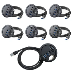 USB Desk Grommet Hole USB Hub Mounting Desktop Grommet Hole Desktop Cable Organizers for PC Laptops HDD USB Device