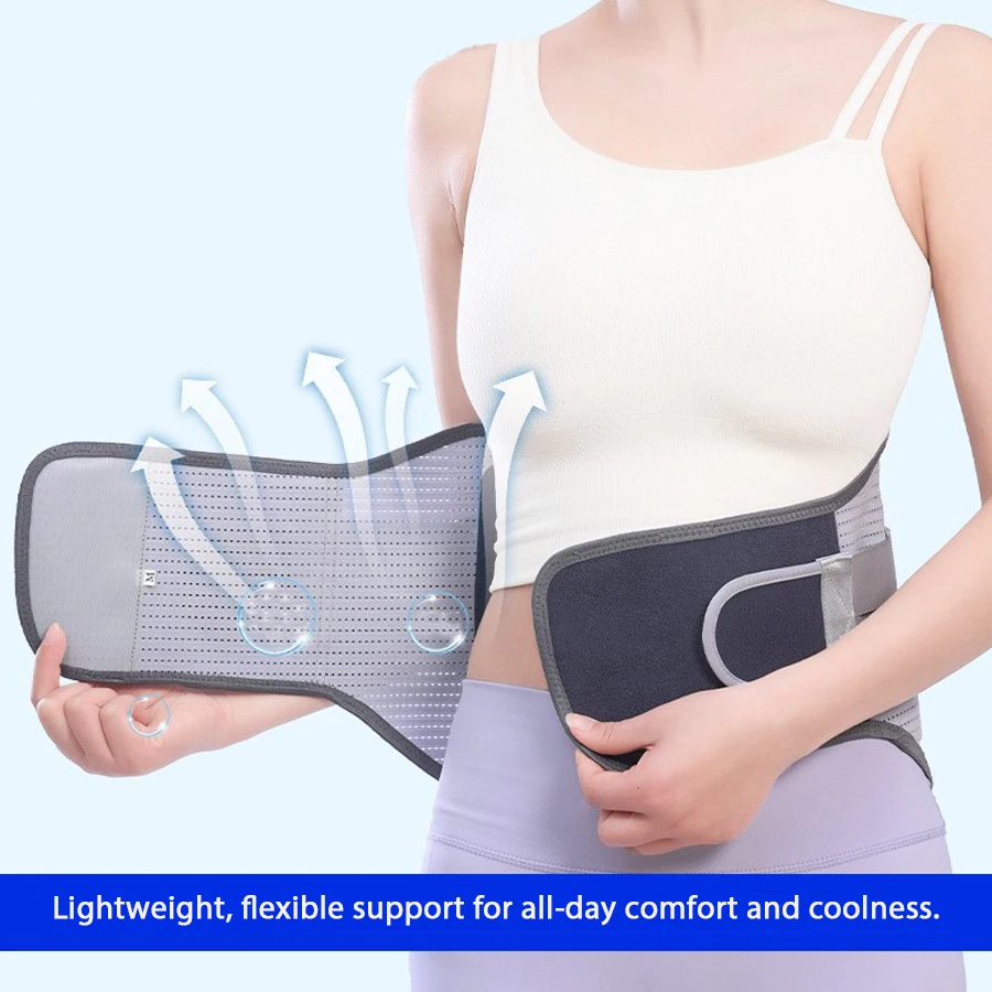 

Back Brace for Lower Back Pain Relief Adjustable Men Women Waist Lumbar Support Sciatica Scoliosis Herniated Disc