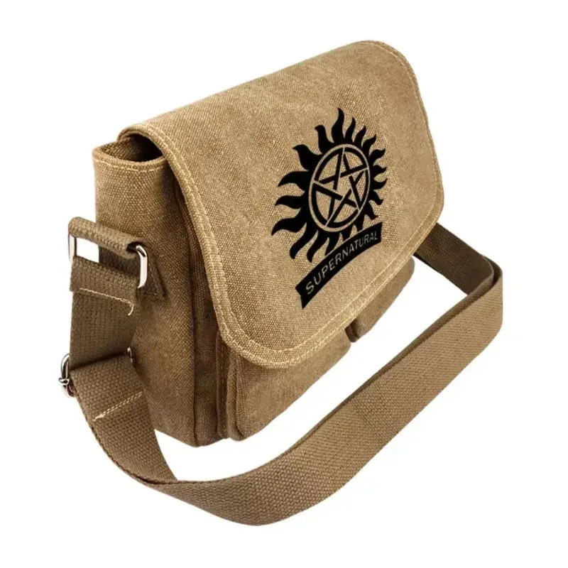 NewStudent Scchoolbag خارق SPN حقيبة من القماش تأثيري حقيبة ساع حقائب السفر في سن المراهقة حقيبة الظهر Gift2025