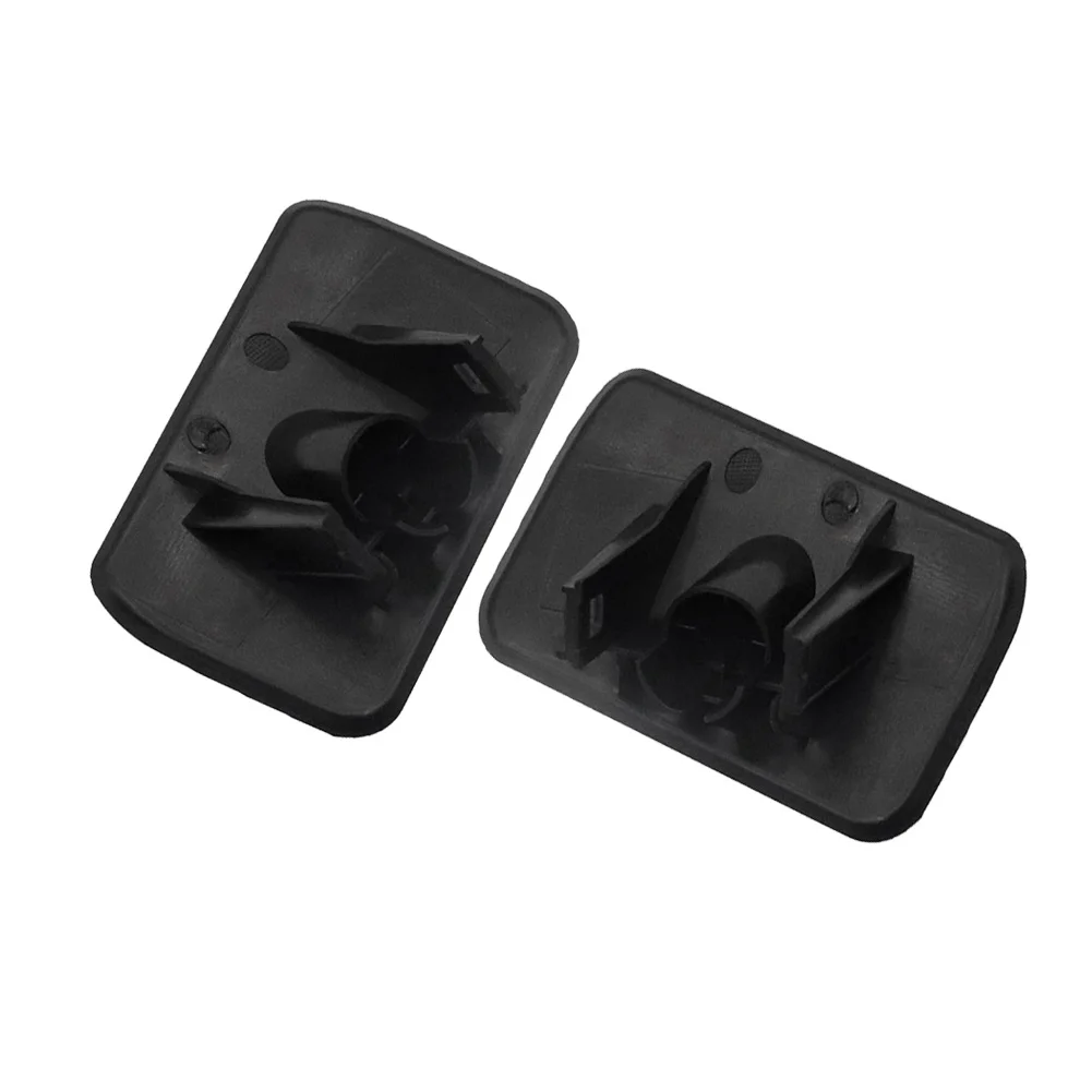 Headlamp Washer Nozzle Cover Cap Pair for Maserati For Grancabrio 2008 2017 Front Left Right Plastic Direct Fit