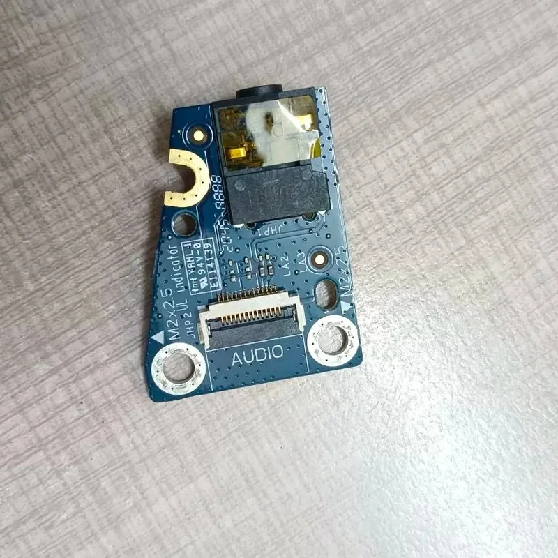 New Audio Jack Board GDG50 LS‑K375P for Dell Latitude 7520 Headphone Sound Daughterboard