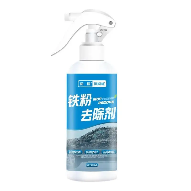 Iron Remover Car Detailing Iron Remover Stain Spray Car Maintenance Cleaning Care Auto Cleaning Spray For Car Laundry Kitchens