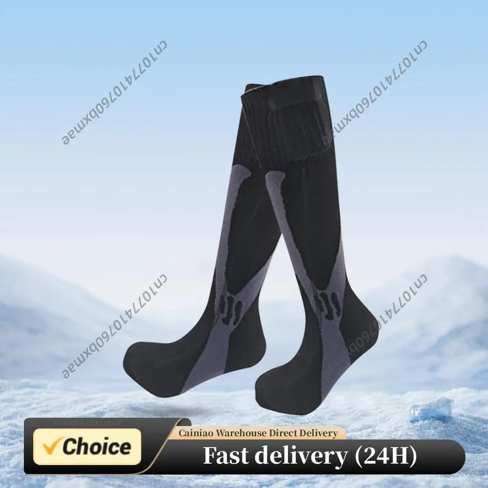 

Electric Heated Socks Electric Heating Socks Fast Heating Outdoor Sport Socks Breathable Thermal Foot Warmers for Camping Hiking