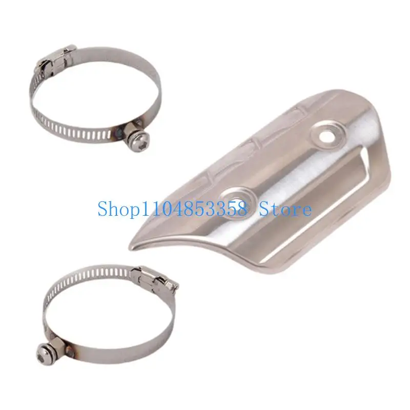 

652F Мотоциклевые выхлопные трубы защиты от тепловой защиты защиты защиты AntiScalding Cover для большинства модели мотоциклов