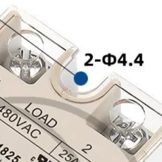 Single Phase Solid State Relay DC Control AC 480V 5A-75A Industrial SSR Relay Module