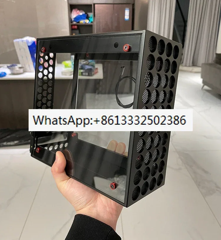 

S. V7-DC Капитанский полностью алюминиевый шкаф питания постоянного тока поддерживает полувысоту PCI