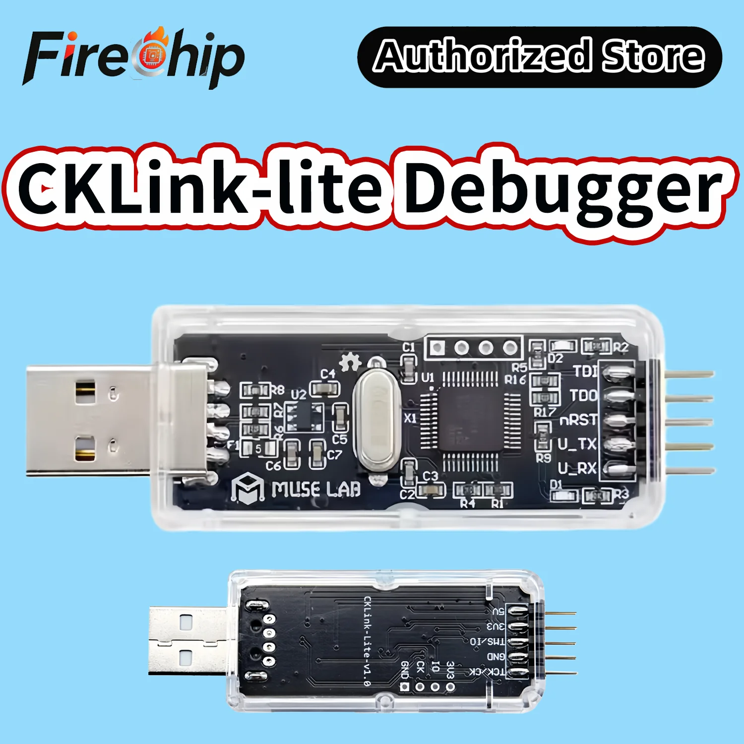 FireChip CKLink-lite Debugger Download Programmer CSKY RISC-V JTAG5/JTAG2/Serial Port CDS/CDK