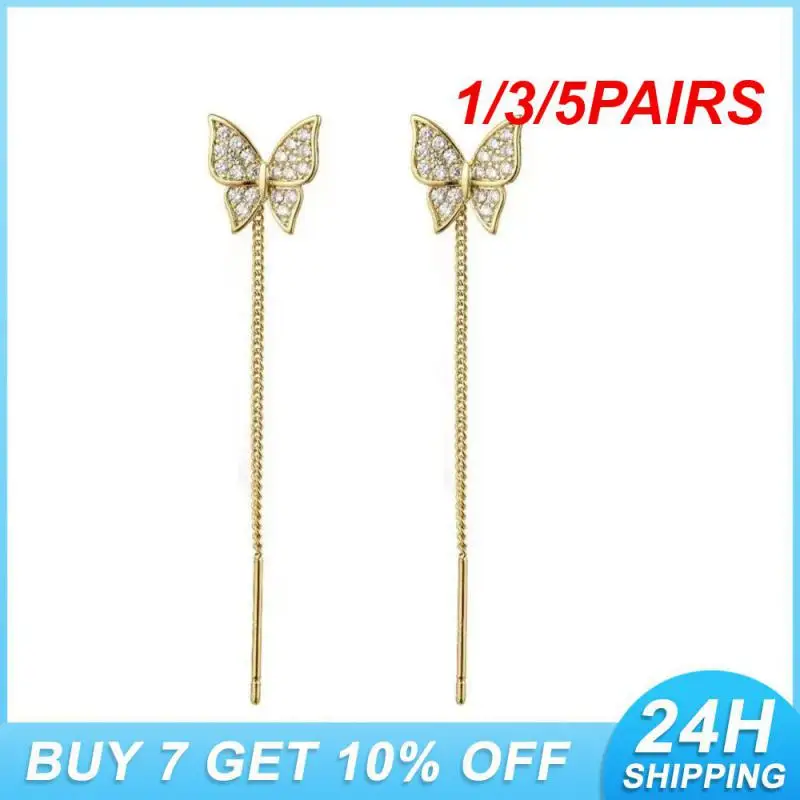 1/3/5PAIRS High Quality Korean Earrings Stunning Korean Design Fashion Jewelry Fashionable Fashion Earrings