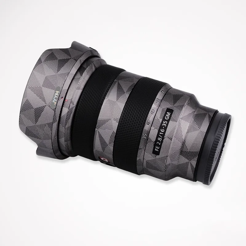 SEL1635GM عدسة الكاميرا ملصق معطف التفاف طبقة رقيقة واقية الجسم ملصق مائي الجلد لسوني FE 16-35 F2.8 16-35 مللي متر 2.8 GM FE1635mm F2.8GM #6