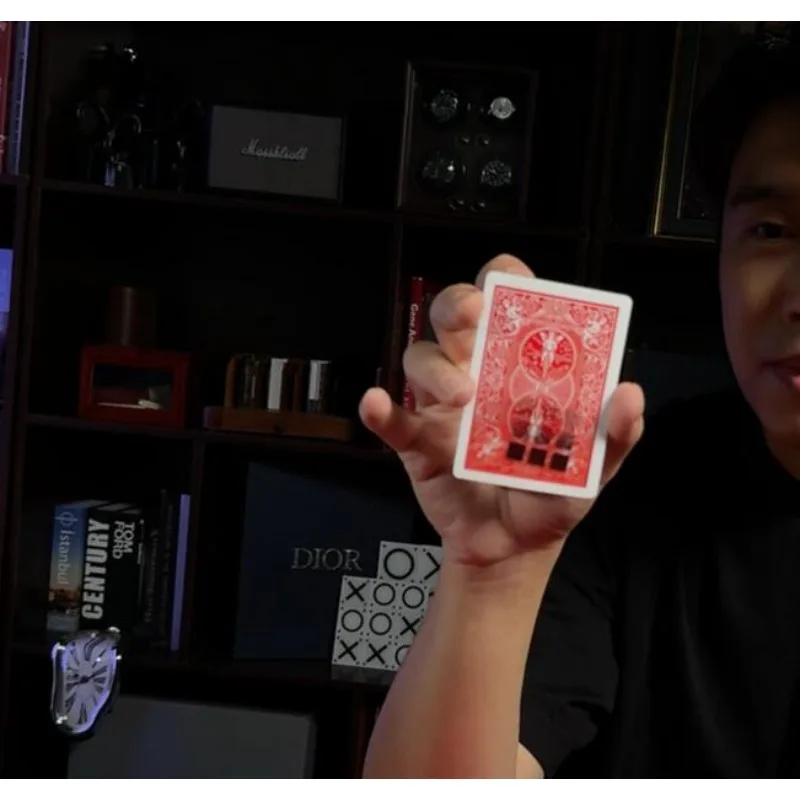 Shade of the Cube Magia Phantom Magic Close Up Magic Tricks Illusions Street Props Gimmicks Magician Card Deck Mentalism Stage