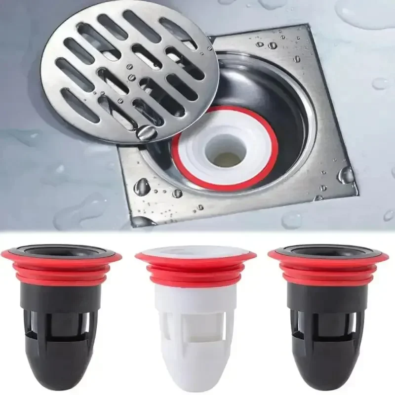 1PC Floor Drain Anti Odor Core, Bullet Shaped Deodorizing Drainage Pipe, Toilet Core, Sewer Pest Control Device, Odorless