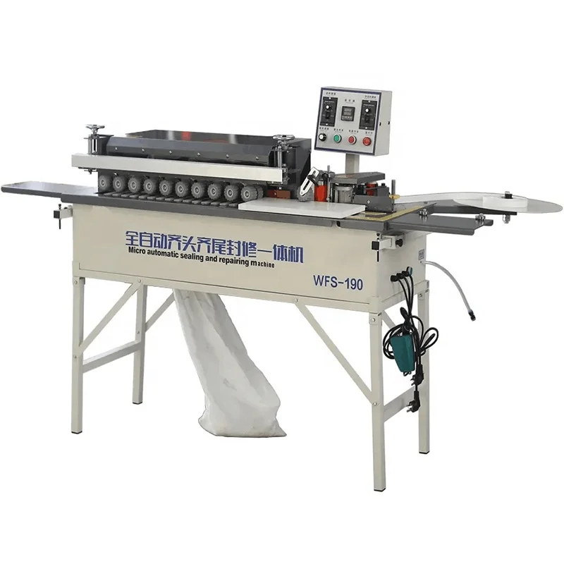 YYHC-Woodworking curve edge sealing machine  edge trimming machine edge bander for furniture cabinet