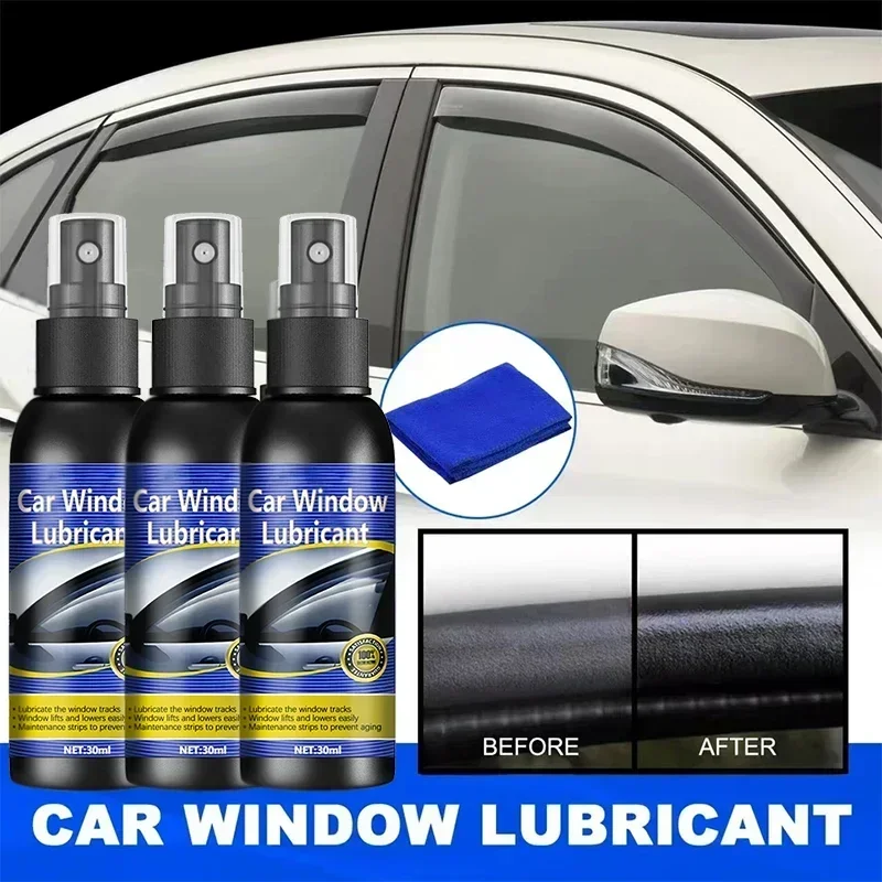 Window Lubricant Rubber Door Rubber Strip Car Softening Maintenance Eliminates Noise Universal Car Products 30ml