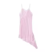 Cami Tops Black Lace V Neck Patchwork Sleeveless Y2K Style for Women - Long Pink Top