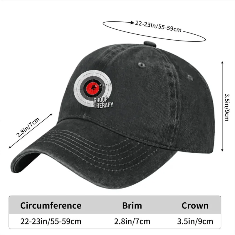 Pure Color Dad Hats Group Therapy Women's Hat Sun Visor Baseball Caps Shooting Sports Peaked Cap