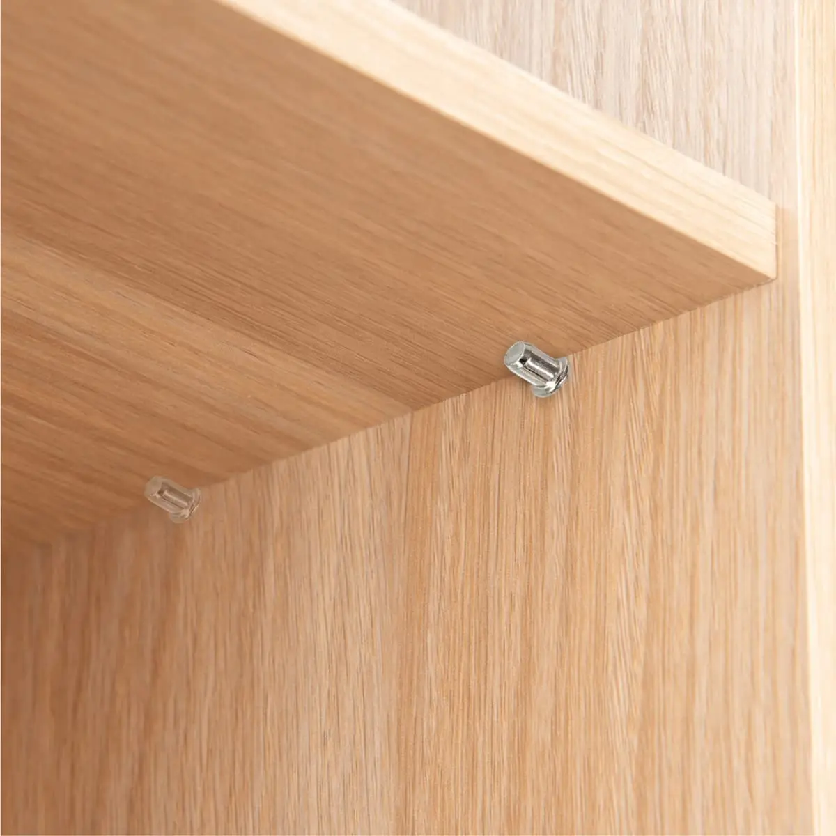 Cabinet Bookcase etc furniture shelf support Nickel color Diameter 7 L35mm Iron metal Shelf Pin