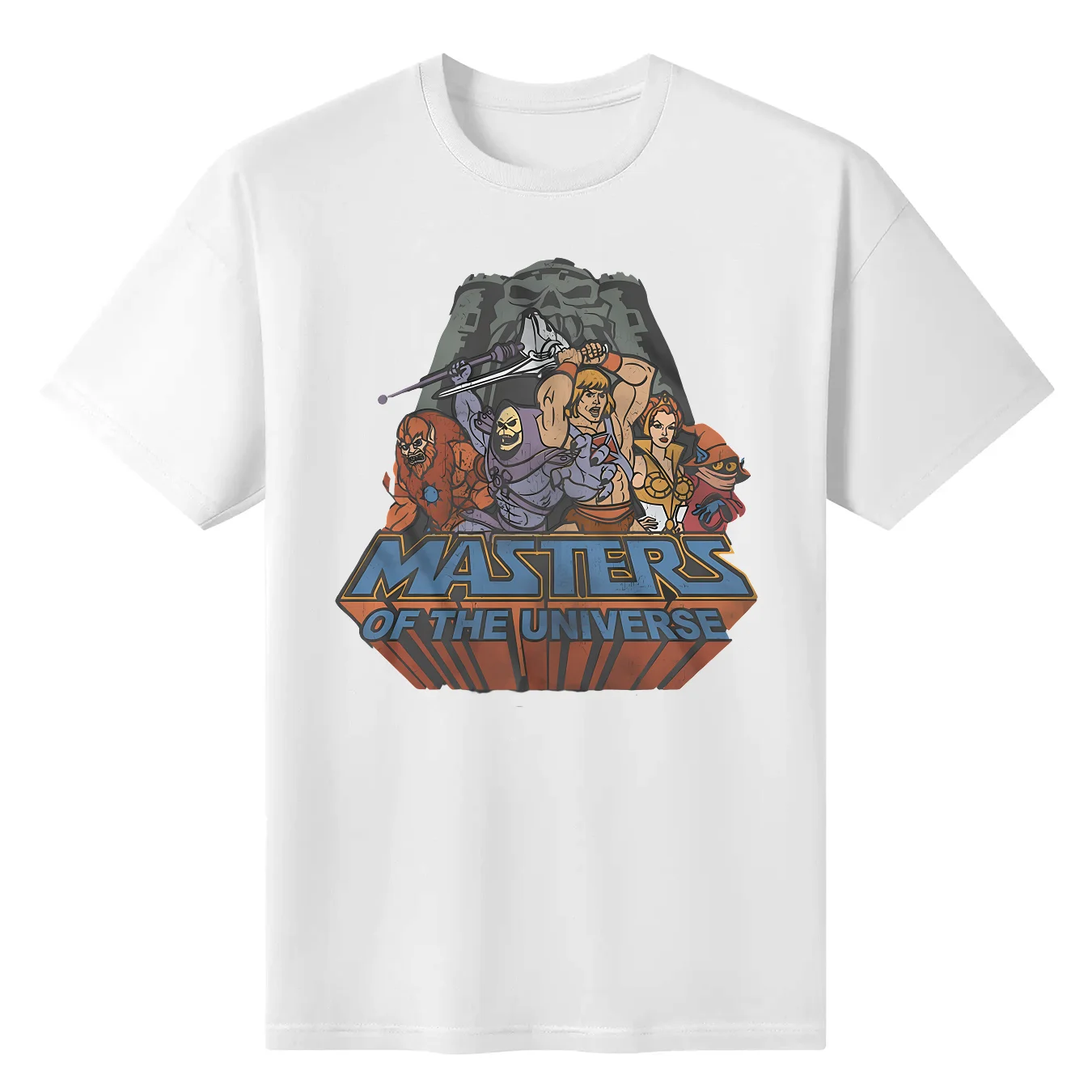 

Masters Of The Universe He Man Character Men's T-shirt Skeleton King Healy Beast