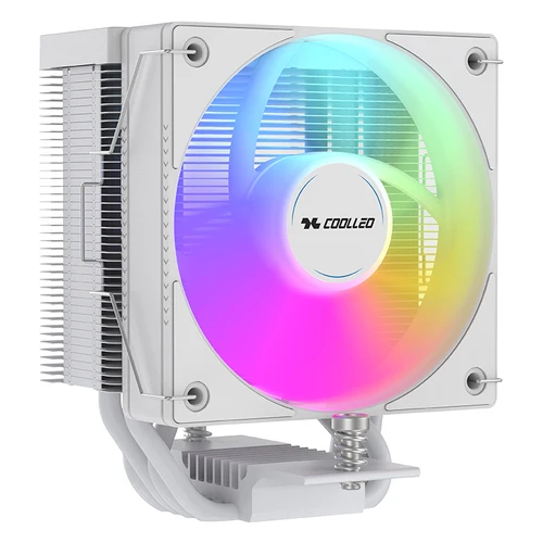 Imagen 2 del producto COOLLEO B40S DIG V2 pantalla Digital refrigerada por aire procesador de radiador advertencia de temperatura Lntel LGA1700 115X 1200 1851 AMD AM4 AM5