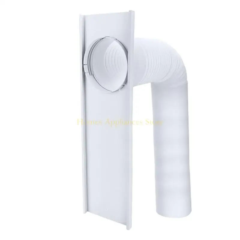 D0AB Air acondicionamiento móvil Manguera escape Conector Adaptador ventana 15 Diámetro Extensión acoplamiento
