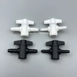 10PCS Solvent UV Printer 2 Ways Plastic Ink Tube Valve Bulk Ink System Manual Valve Switch For DX5 XP600 TX800 I3200 4720 Head